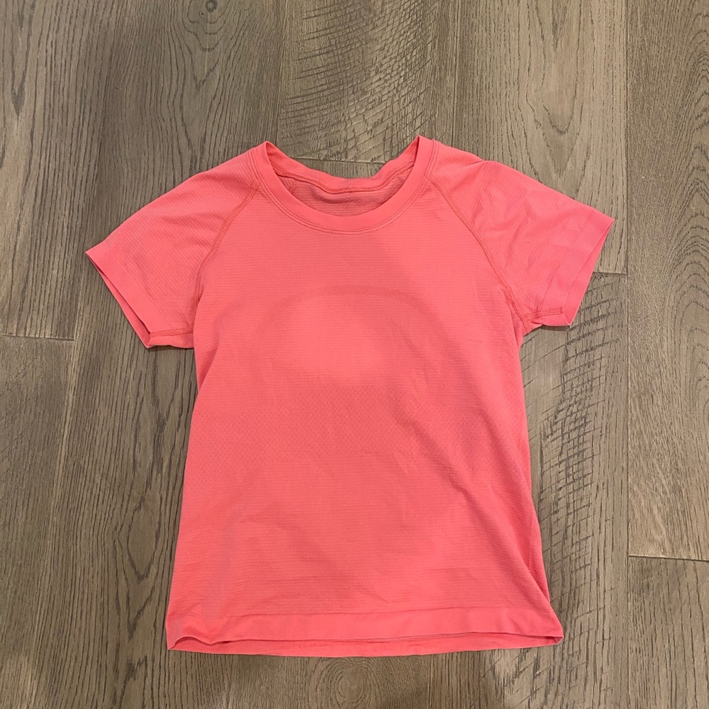 Pink Lulu lemon shirt